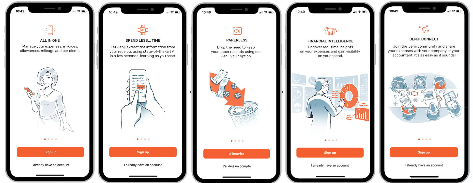 screenshot of Silae Expense
